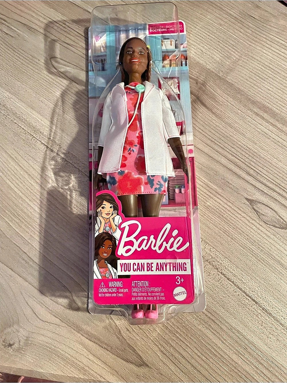 Doctor/midwife/nurse Barbie Fashion Doll in Pink & White NWT